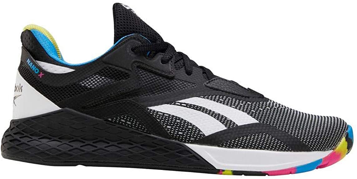 Reebok Mens Nano X Cross Trainer - Black/Blue - 13