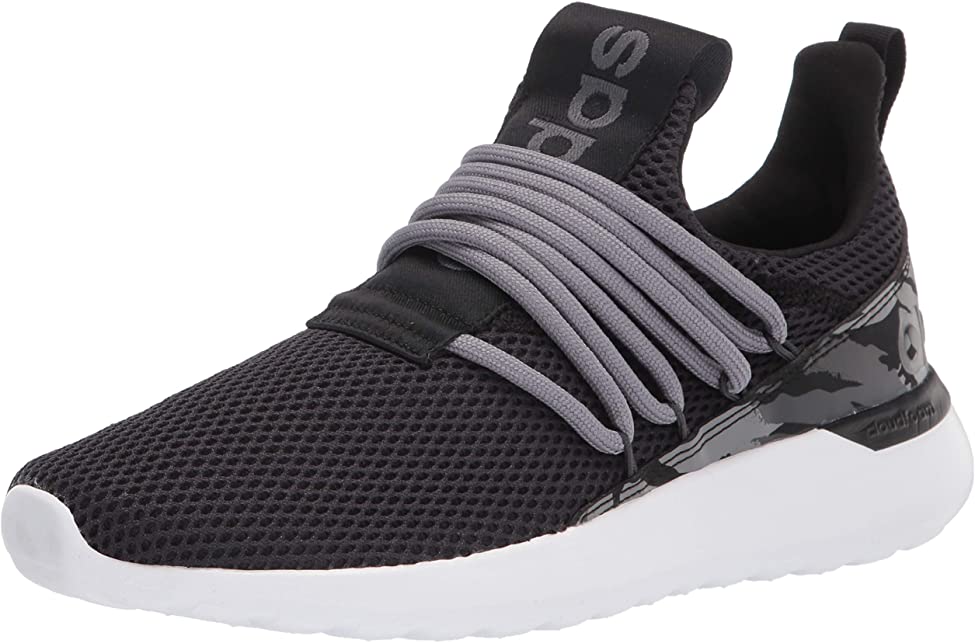 Adidas Mens Lite Racer Adapt 3.0 Shoes - Core Black / Core Black / Grey Five - 8