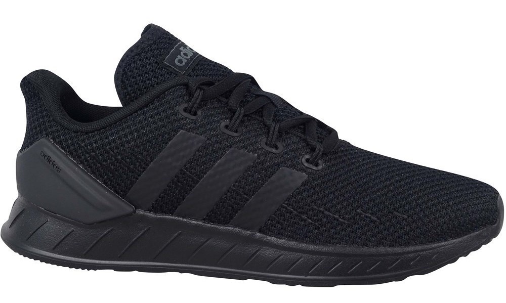 Adidas Kids Unisex Questar Flow NXT Shoes - Core Black / Cloud White / Grey Six - 4