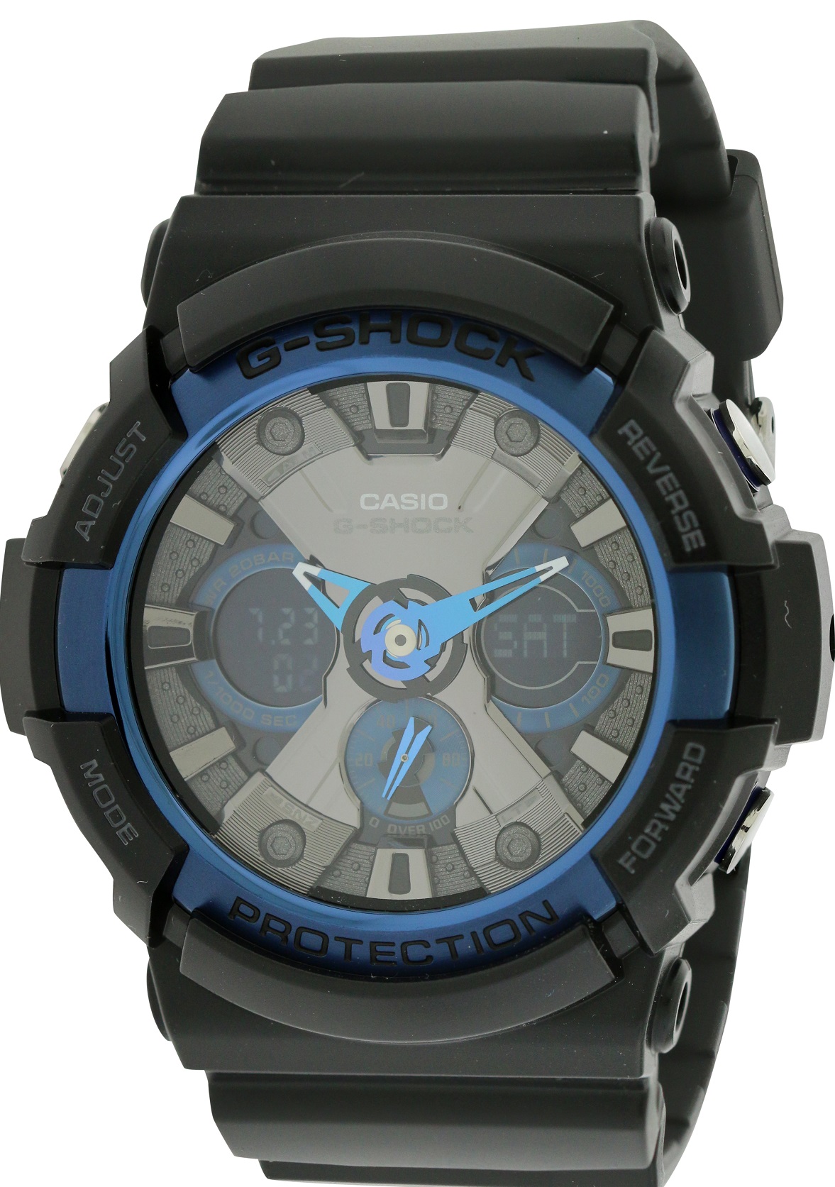 Casio G-Shock World Time Ana-Digi Mens Watch GA200CB-1ACR