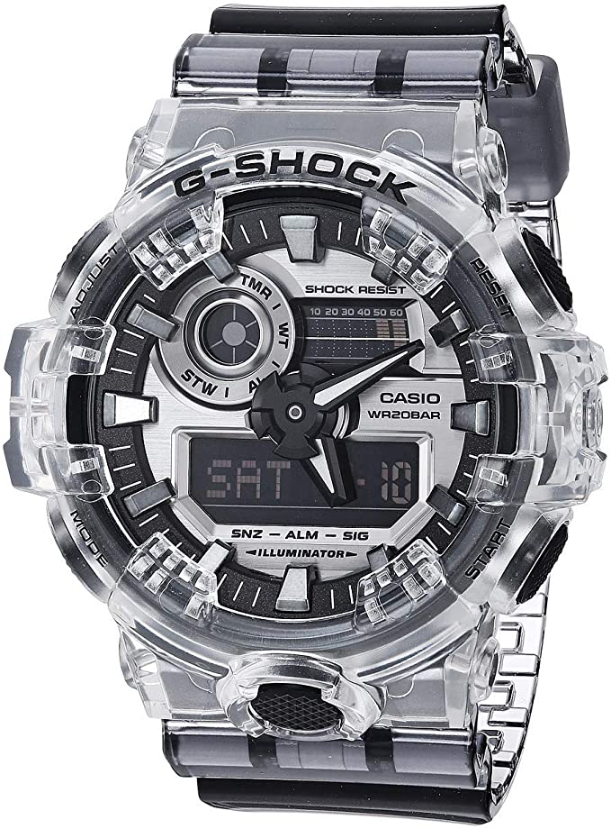 Casio G-Shock Transparent Mens Watch GA700SK-1A