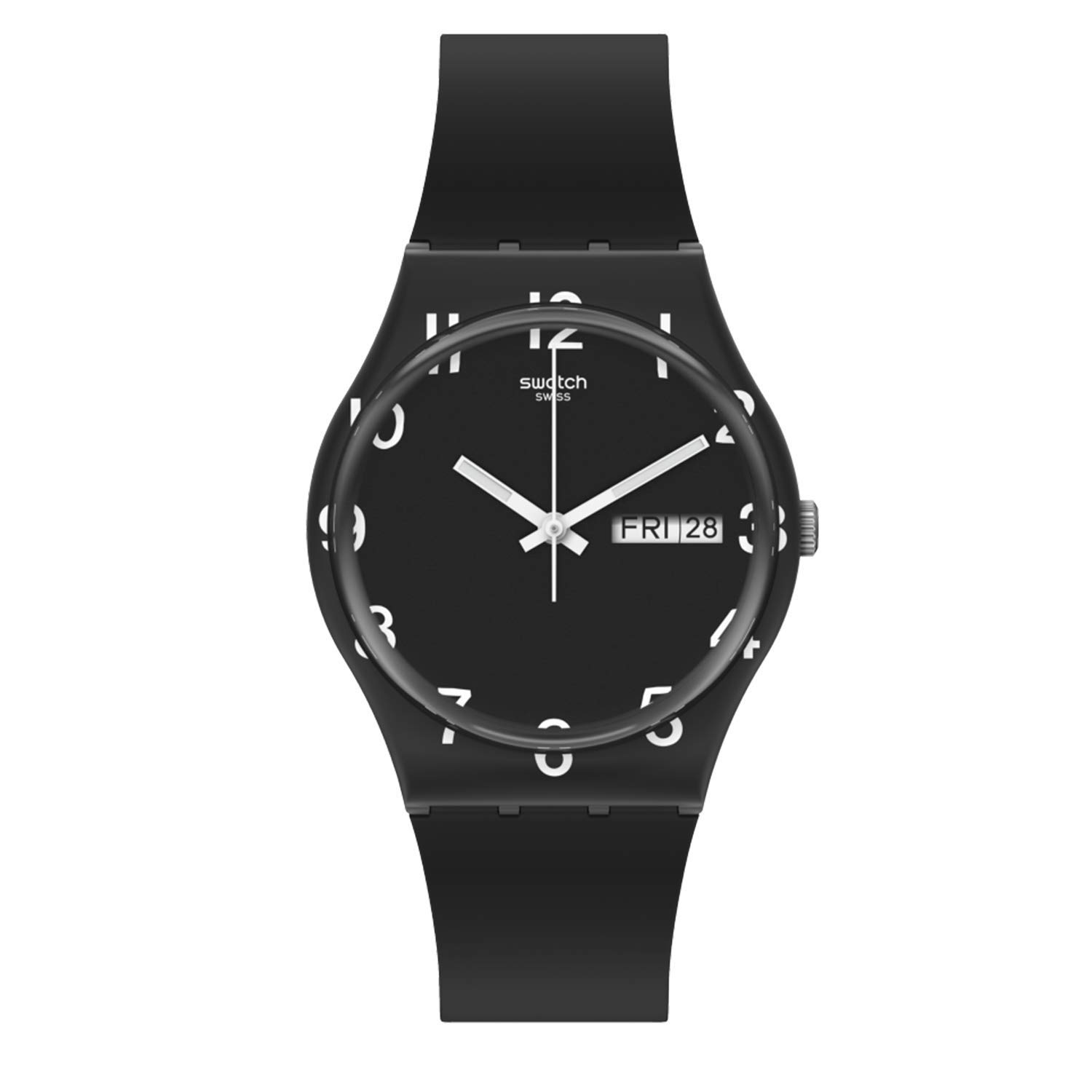 Swatch OVER BLACK Ladies Watch GB757