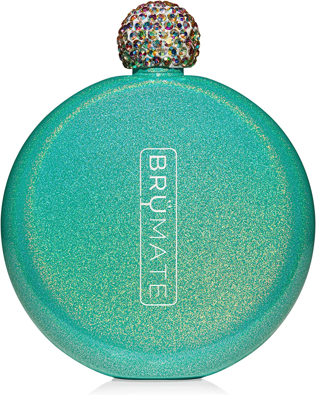 Brumate Glitter Flask - Glitter Peacock