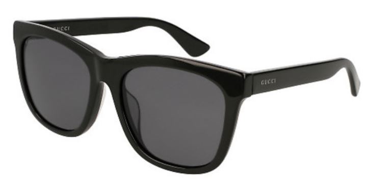 Gucci Black Ladies Sunglasses - GG0057SK-006