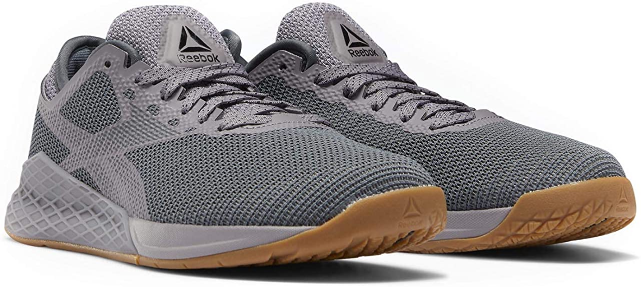 Reebok Mens Nano 9 Cross Trainer - Gravity Grey/Gravity Grey/Cold Grey 6 - 7