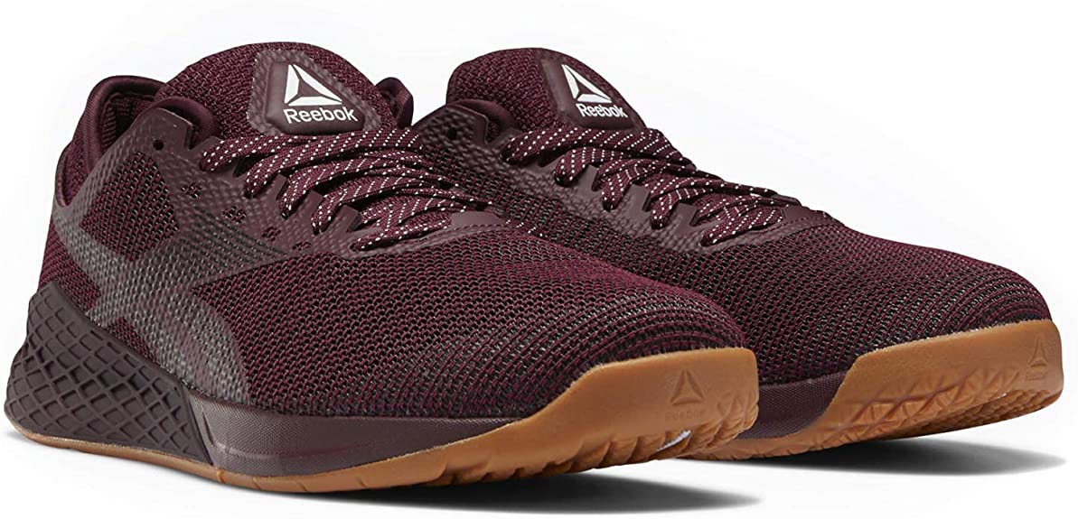 Reebok Mens Nano 9 Cross Trainer - Maroon/Merlot/White - 10.5