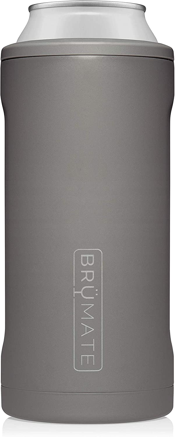 Brumate Hopsulator Juggernaut Insulated 24/25oz Can-Cooler - Matte Gray
