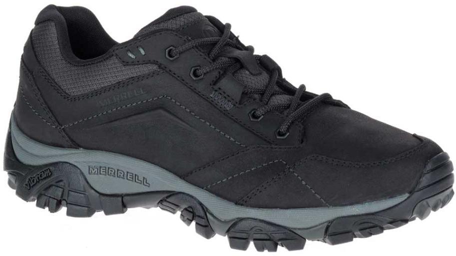 Merrell Mens Moab Adventure Lace Hiking Shoes - Black - 10