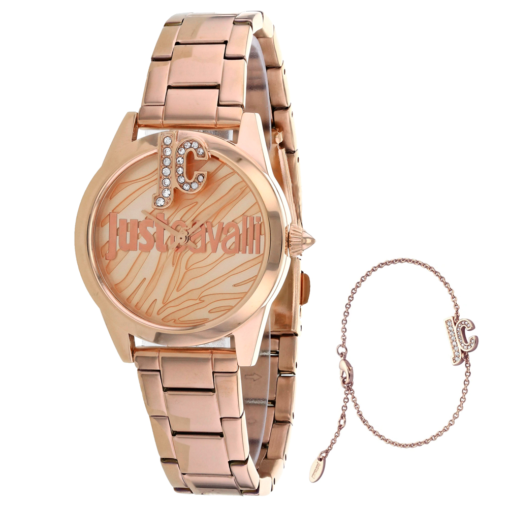 Just Cavalli Logo Ladies Watch JC1L099M0075