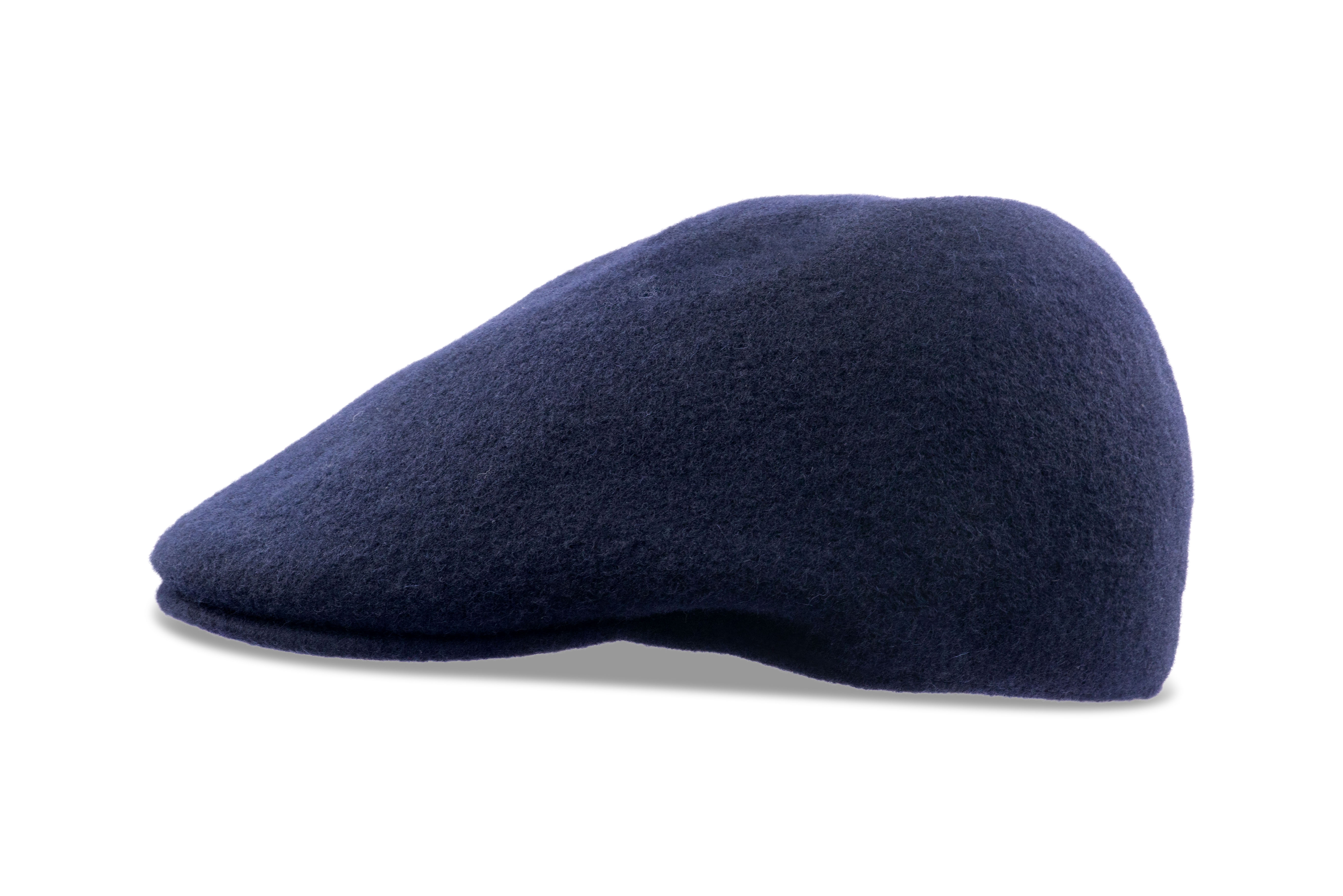 Kangol Seamless Wool 507 Felt Hat for Men and Women - Dark Blue - L