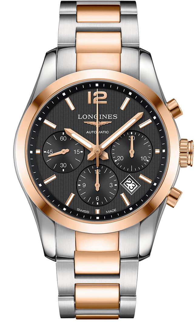 Longines Conquest Classic Automatic Chronograph Mens Watch L27865567