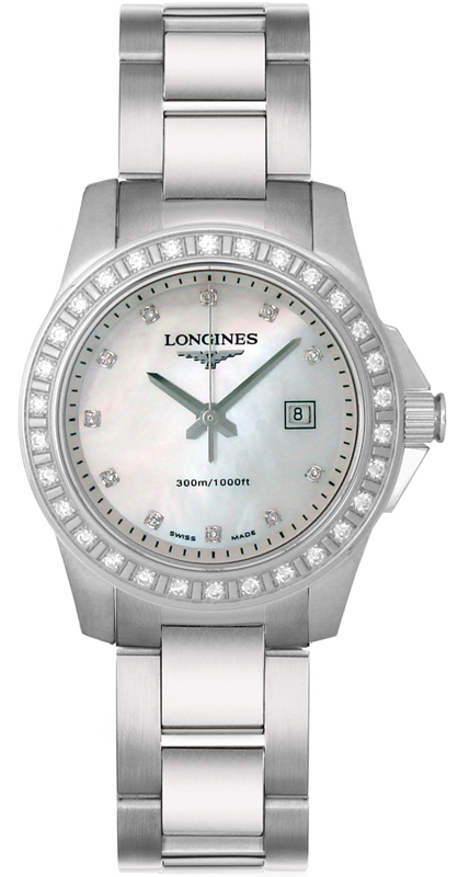 Longines Conquest Diamond Ladies Watch L32580896