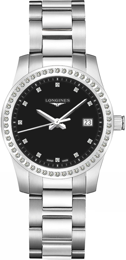 Longines Conquest Diamond Ladies Watch L34000576