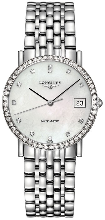 Longines Elegant Automatic Diamond Ladies Watch L48090876