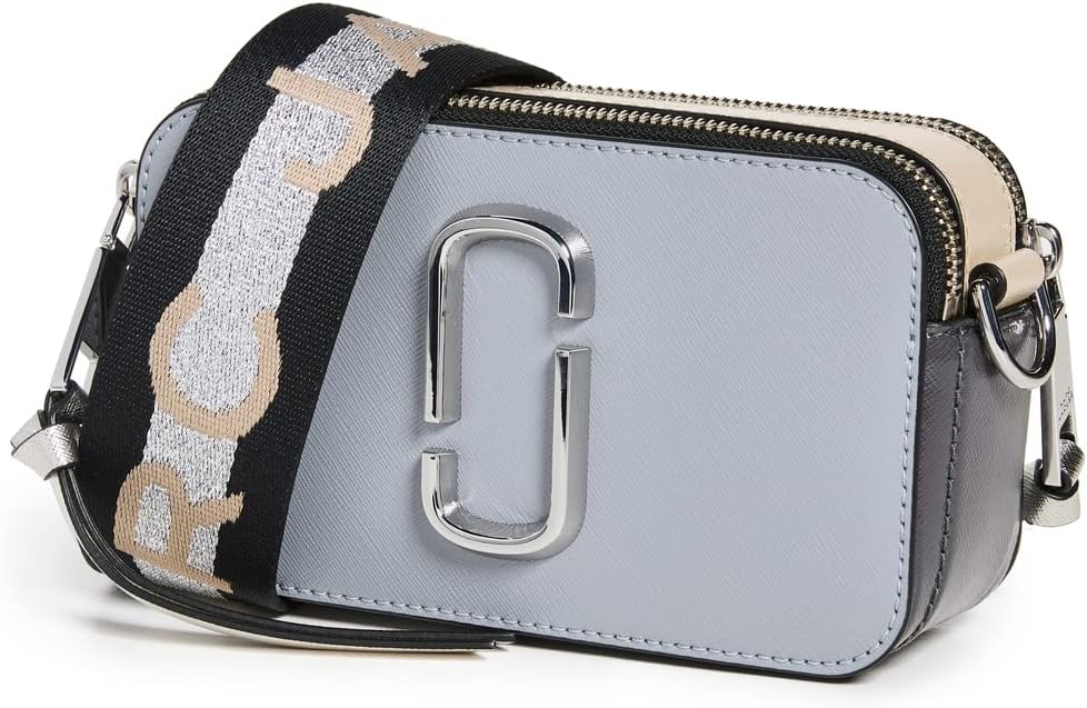 Marc Jacobs The Snapshot Crossbody Bag - Wolf Grey Multi