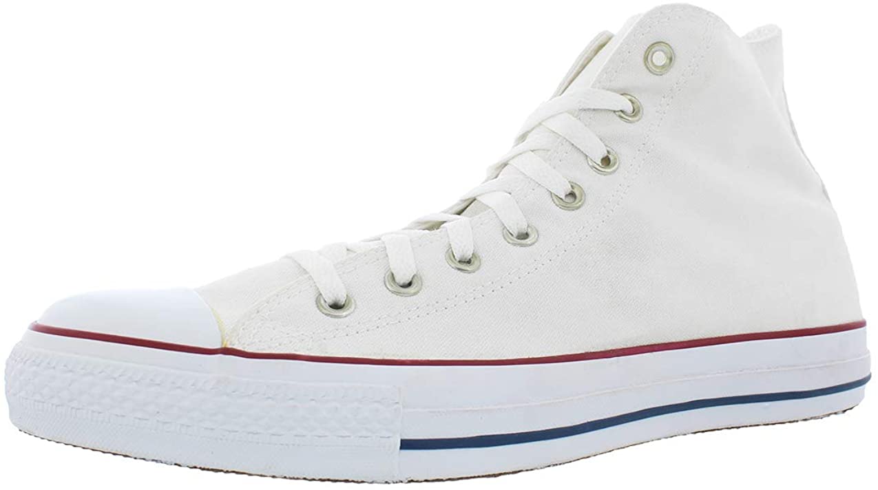 Converse Chuck Taylor All Star Canvas Hi Top Unisex Sneakers - White - 11M/13W