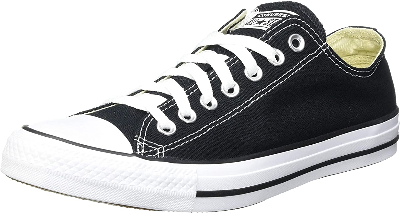 Converse Unisex Chuck Taylor All Star Low Top Black Sneakers - 9M 11W