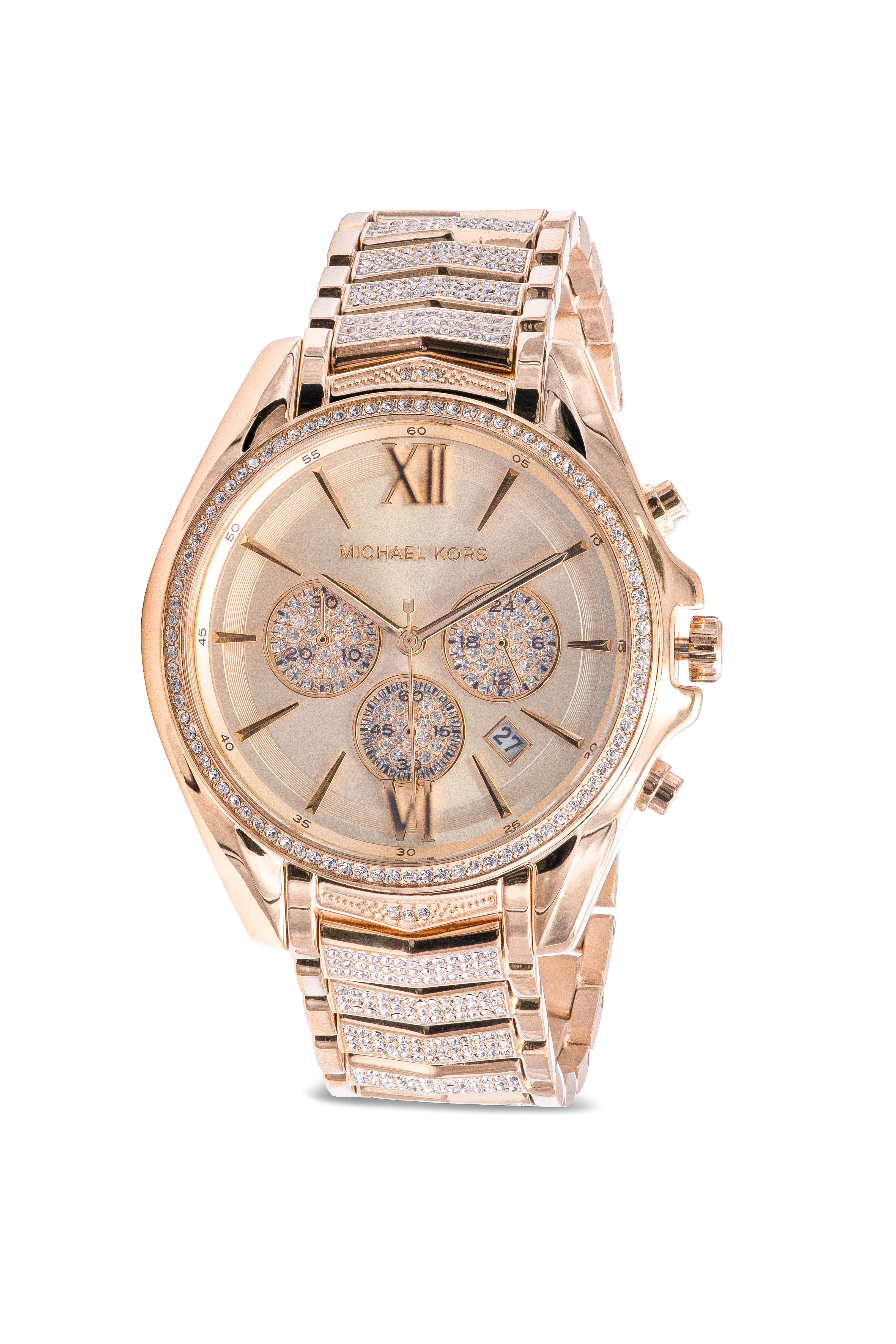 Michael Kors Whitney Chronograph Gold-Tone Ladies Watch MK6729