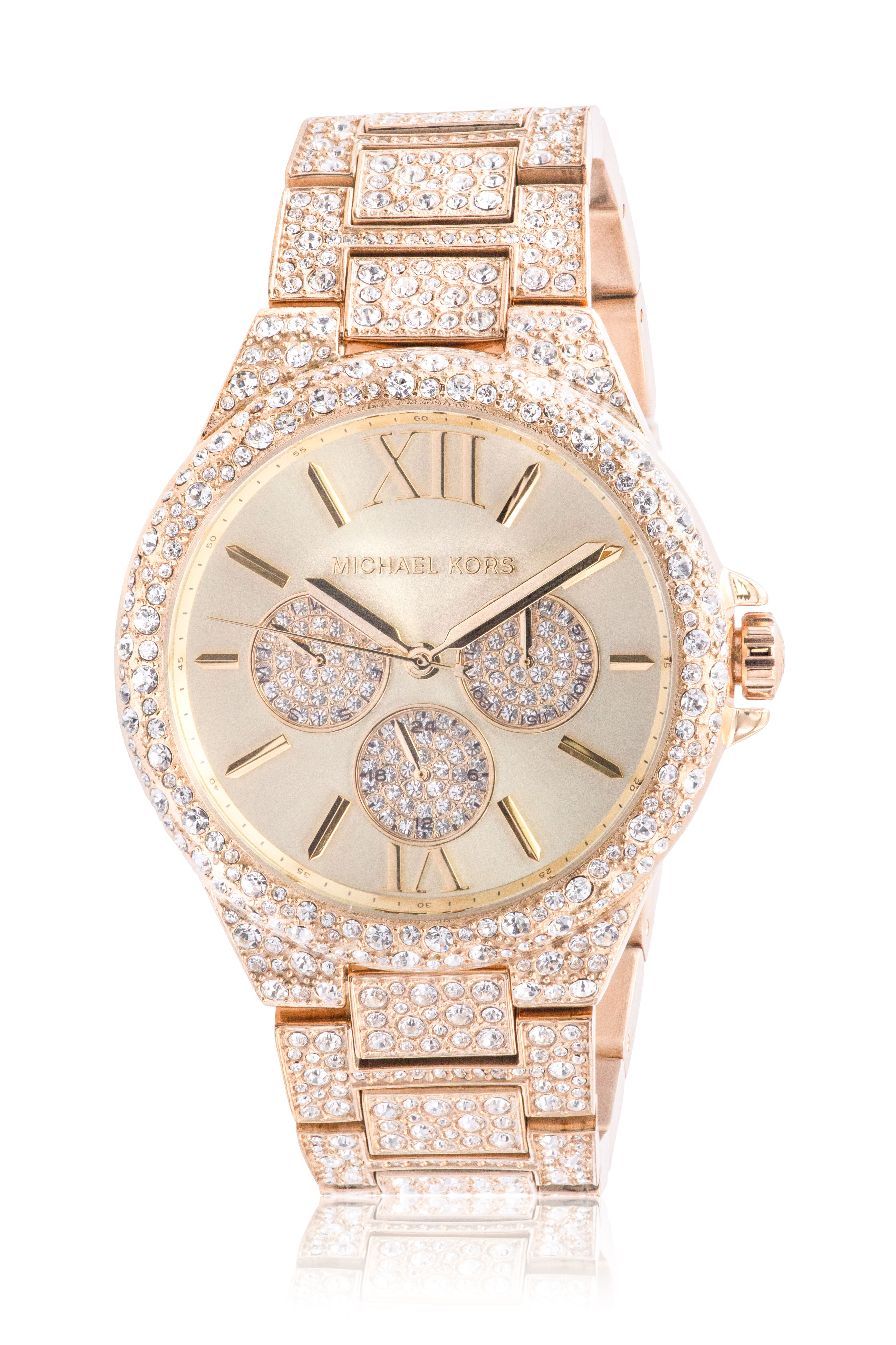 Michael Kors Camille Multifunction Gold-Tone Ladies Watch MK6958