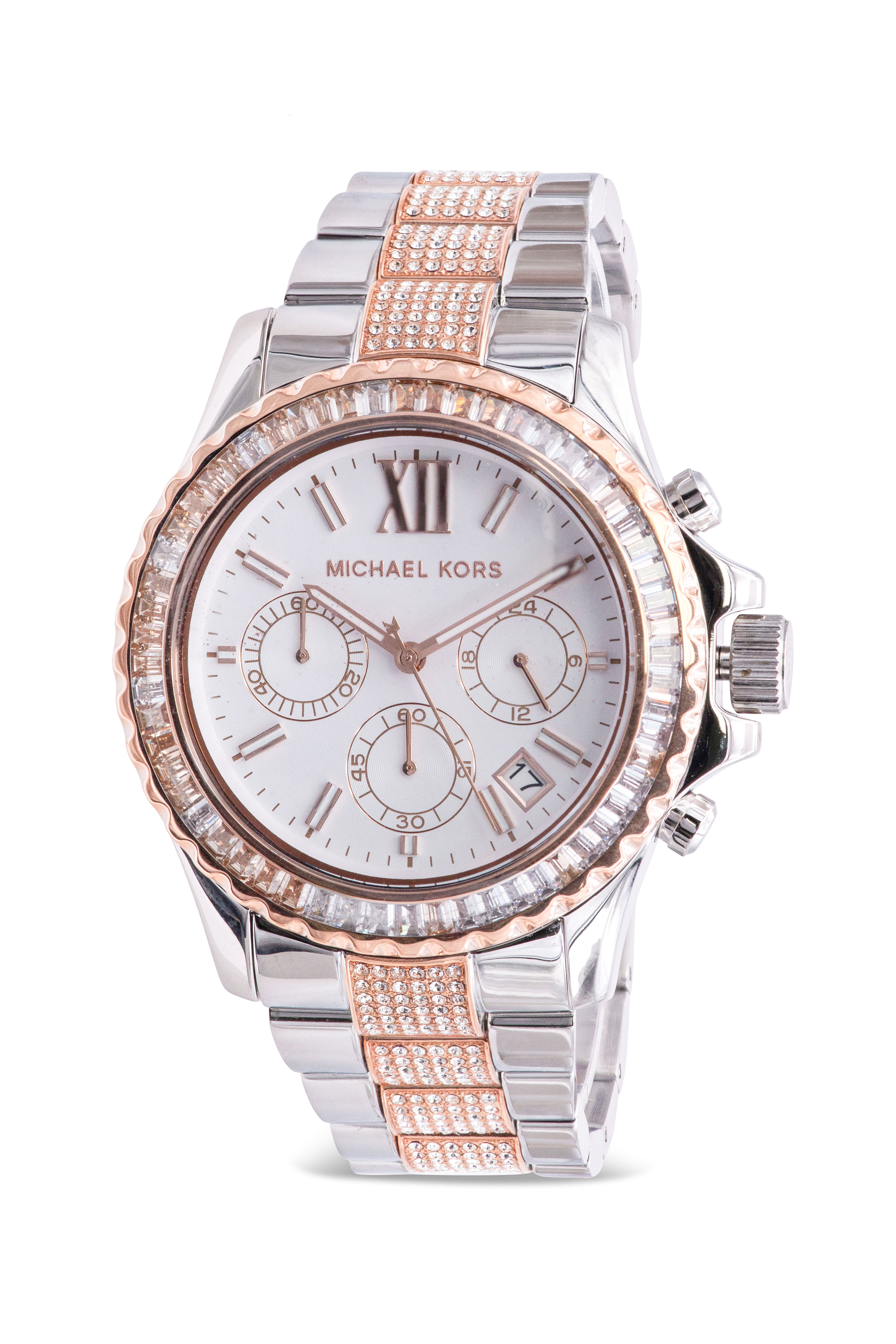 Michael Kors Everest Two-Tone Stainless Steel Ladies Watch MK6975