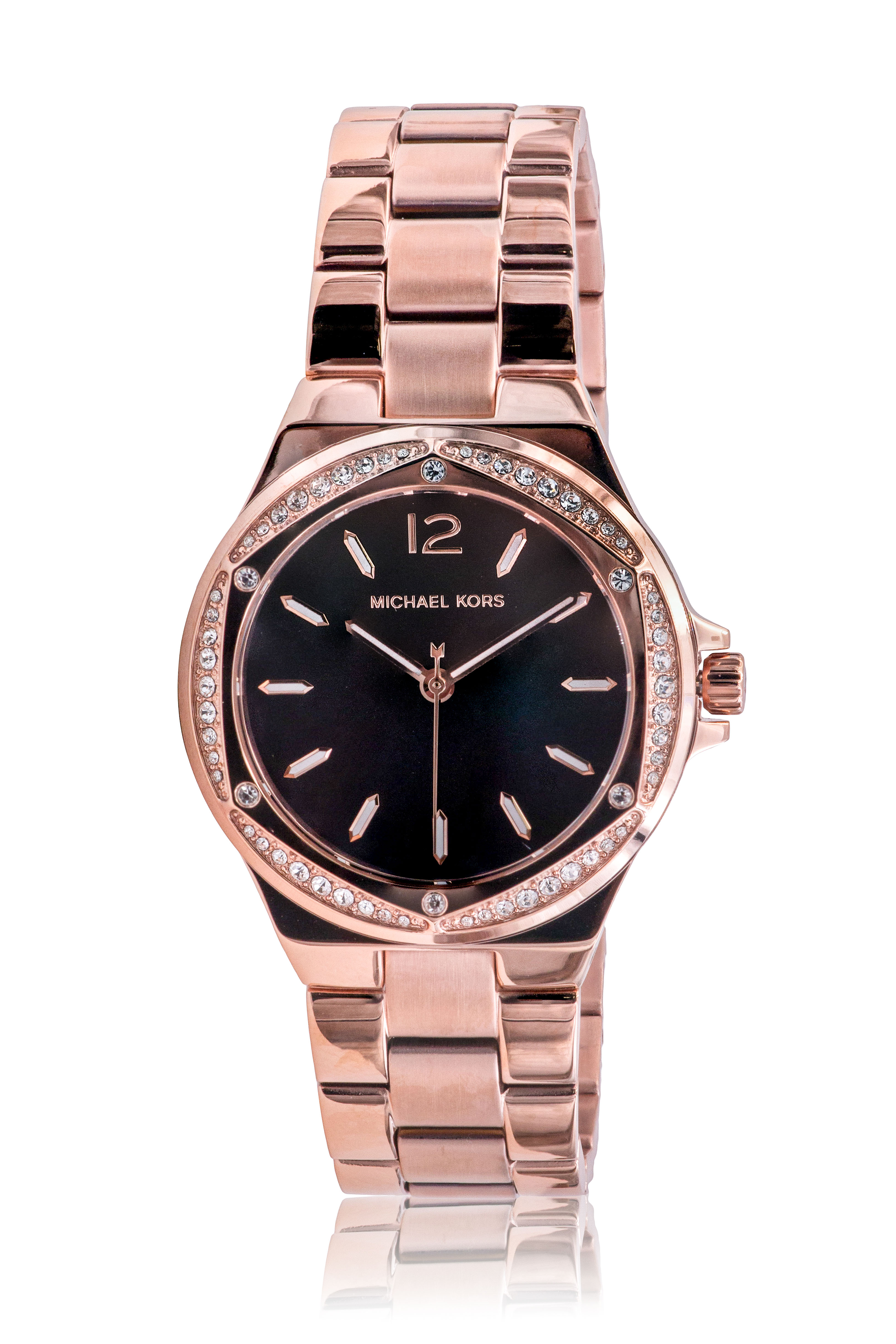 Michael Kors Lennox Rose Gold-Tone Ladies Watch MK7233