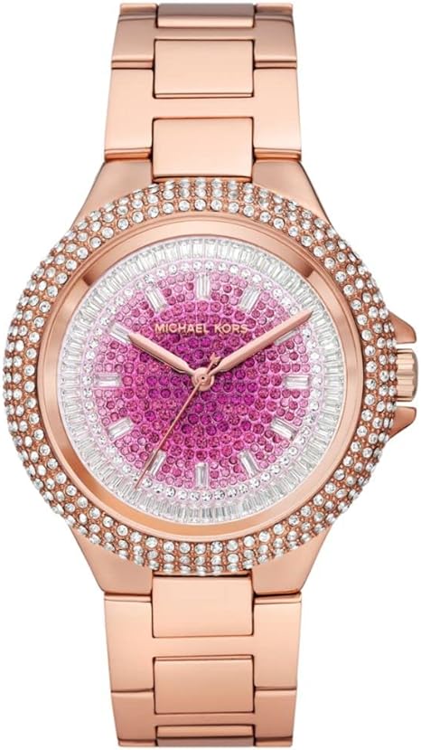 Michael Kors Camille Rose Gold-Tone Ladies Watch MK7340