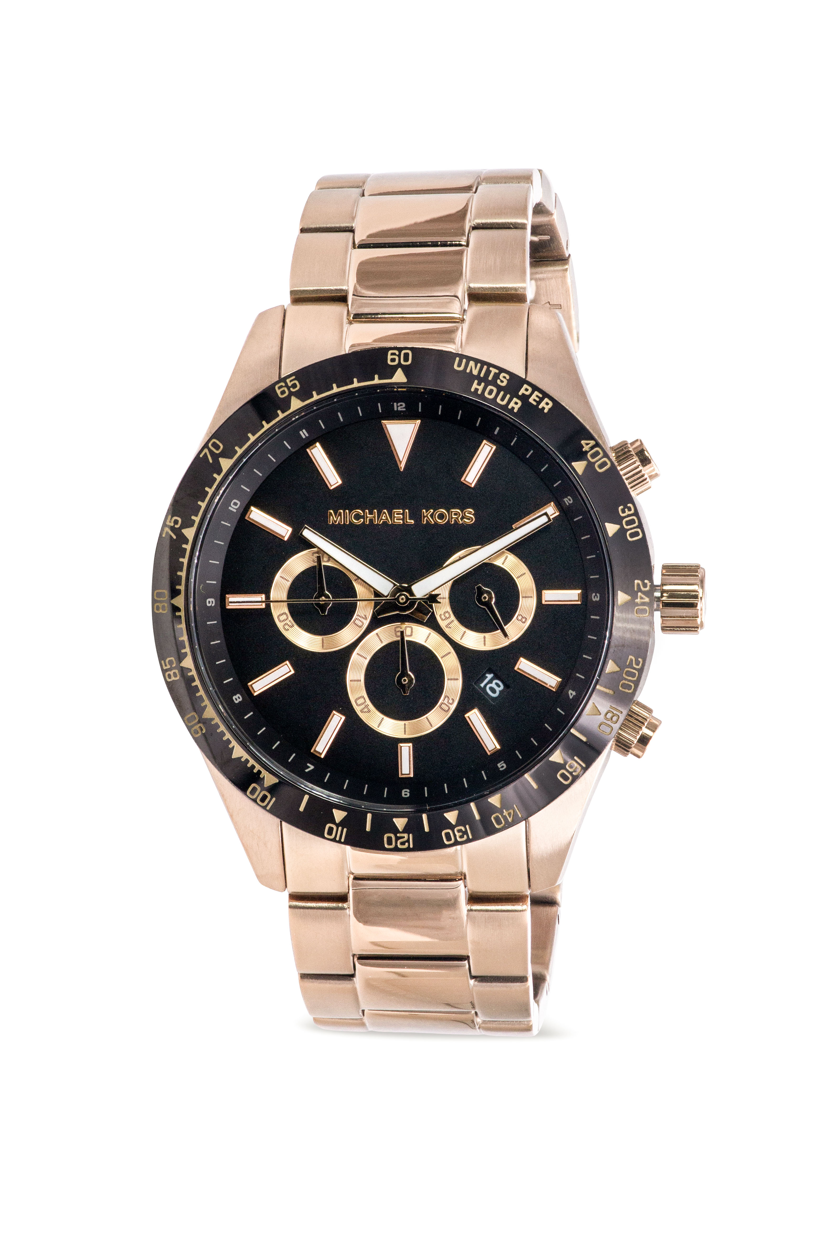 Michael Kors Layton Chronograph Antique Gold-Tone Mens Watch MK8783