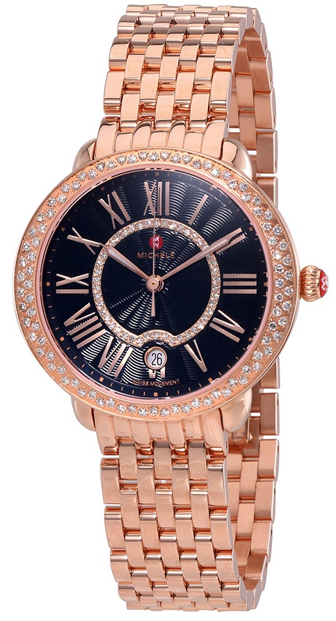 Michele Serein 16 Rose Gold-Tone Ladies Watch MWW21B000097