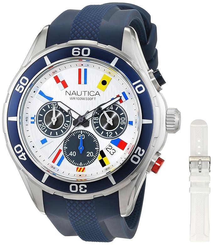 NAUTICA GENTS CHRONOGRAPH WATCH NAD18530G