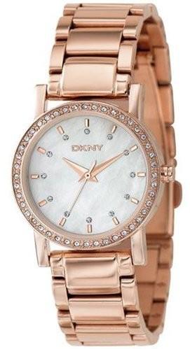DKNY Rose Gold Glitz Ladies Watch NY8121