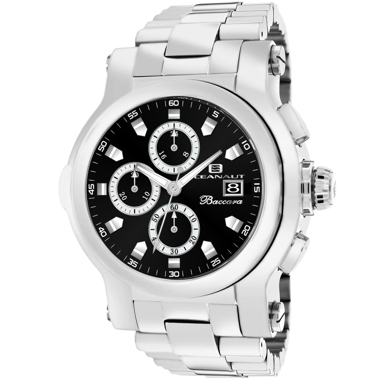 Oceanaut Baccara Stainless Steel Chronograph Mens Watch OC0821