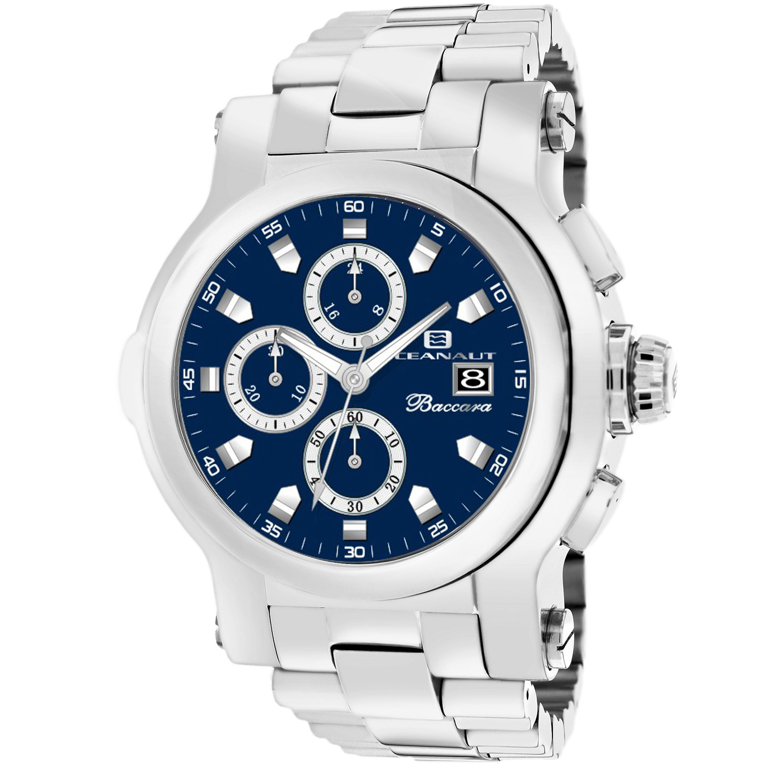 Oceanaut Baccara Stainless Steel Chronograph Mens Watch OC0822
