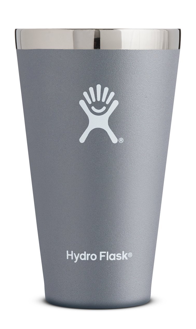 Hydro Flask 16 oz Stackable & Shatterproof Insulated Beer Cup - Graphite - (Open Box)