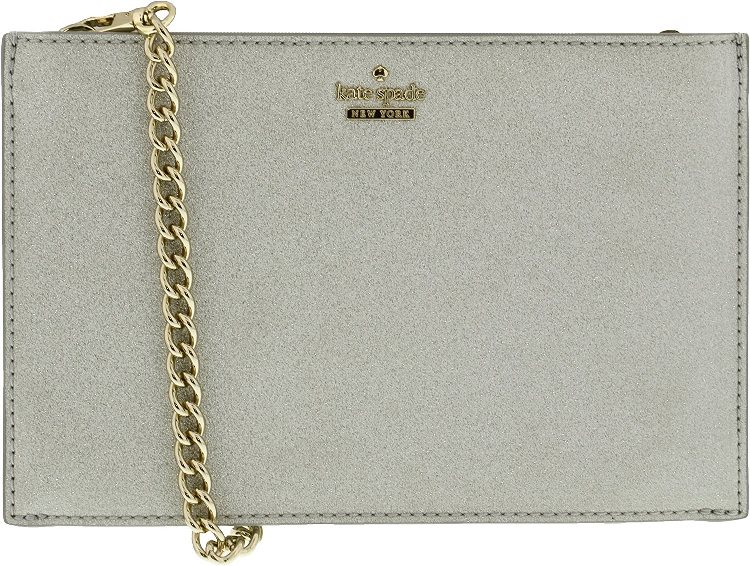 Kate Spade Burgess Court Mini Sima Crossbody - Silver - PWRU6022-040