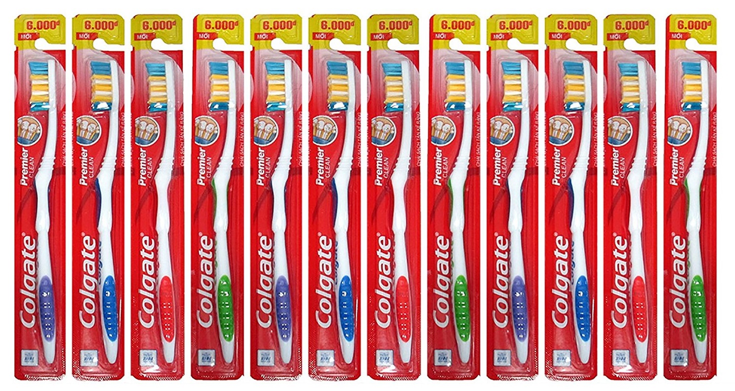Colgate Toothbrushes Premier Extra Clean (12 Toothbrushes)