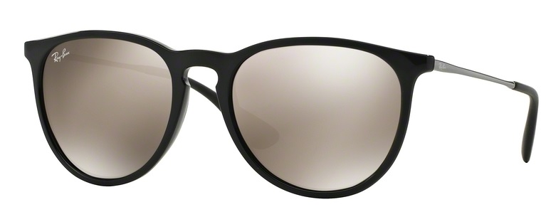 Ray-Ban Erika Color Mix Black Gunmetal Sunglasses RB4171-601/5A-54