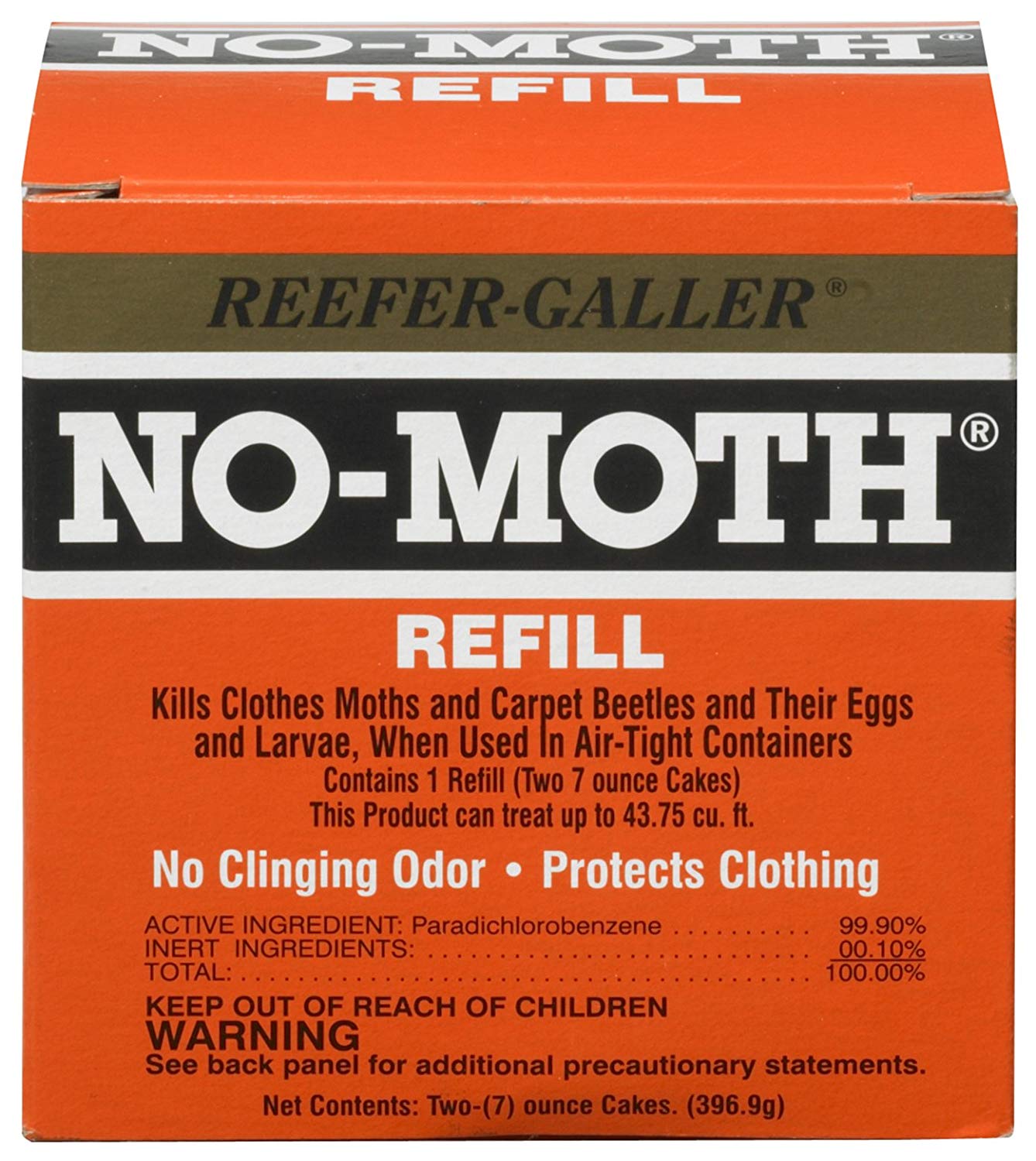 Reefer-Galler NO Moth Closet Hanger Refill (6 Pack)