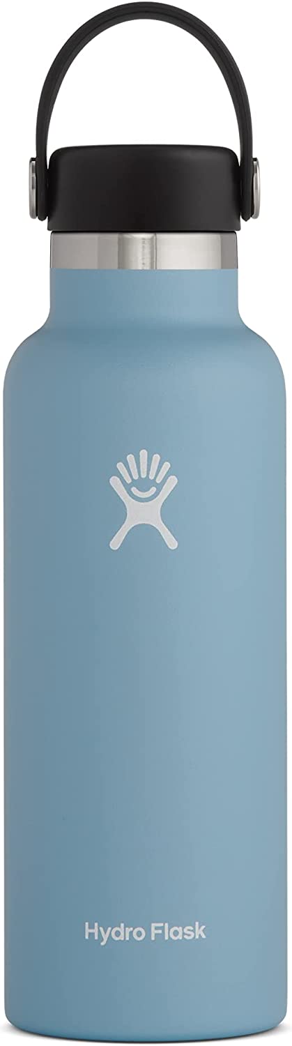 Hydro Flask 18 oz Insulated Leak Proof Water Bottle - Standard Mouth - Rain