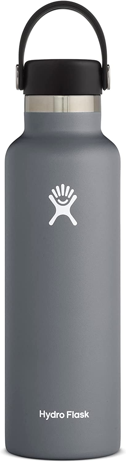 Hydro Flask 21 oz Leak Proof Sports Water Bottle - Standard Mouth - Stone