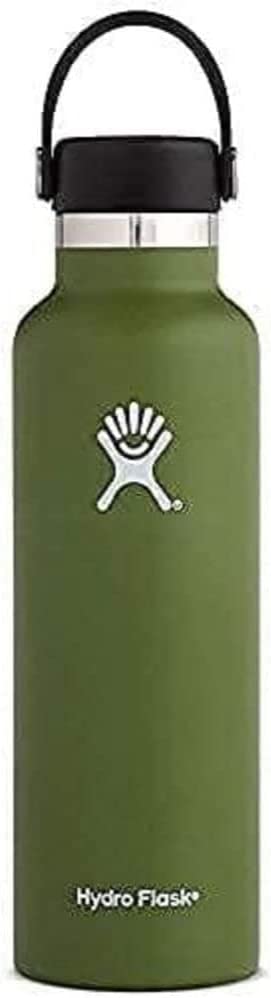 Hydro Flask 21 oz Leak Proof Sports Water Bottle - Standard Mouth - Olive