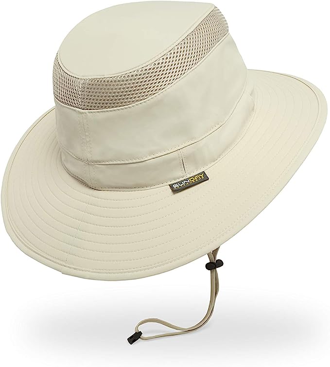 Sunday Afternoons Mens Charter Escape Sun Hat - Cream/Sand - Medium/Large