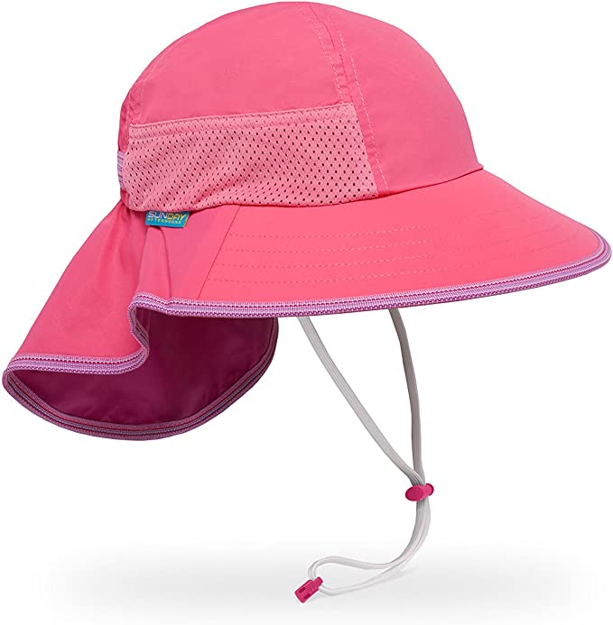 Sunday Afternoons Kids & Baby Adventure Play Hat - Hot Pink - Large
