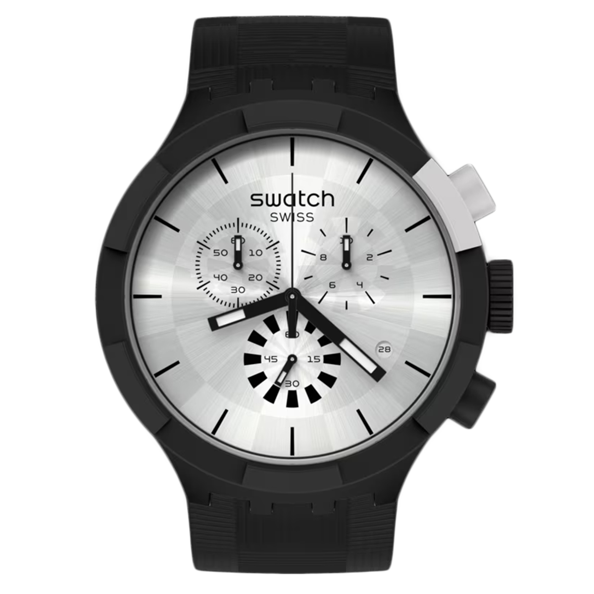 Swatch Chequered Mens Watch SB02B404