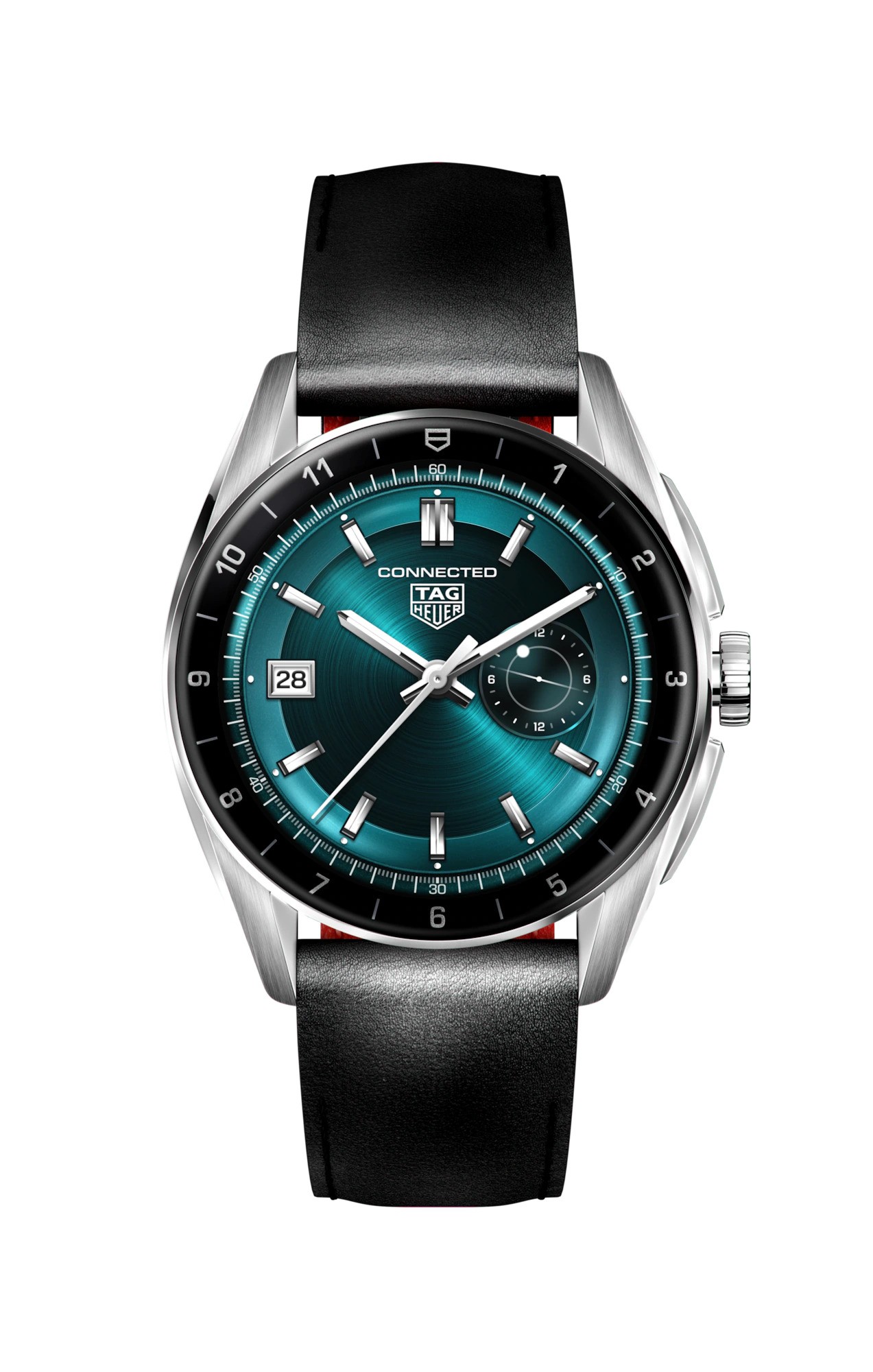 TAG Heuer Connected Calibre E4 Leather Mens Watch SBR8010.BC6608
