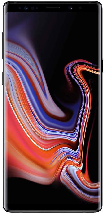 Samsung Galaxy Note9 Factory Unlocked Phone with 6.4in Screen and 128GB - Midnight Black (Renewed)