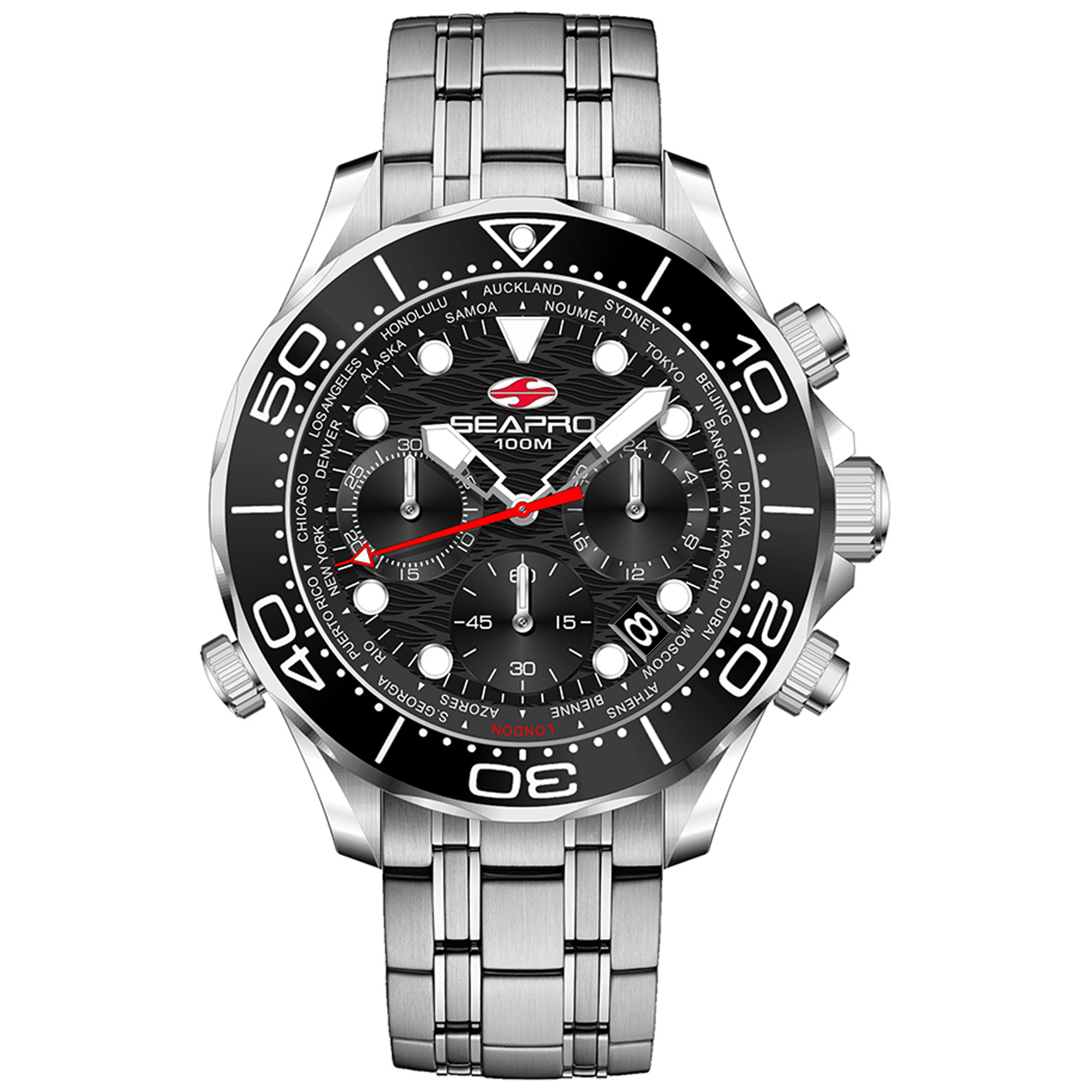 Seapro Mondial Timer Mens Watch SP0150