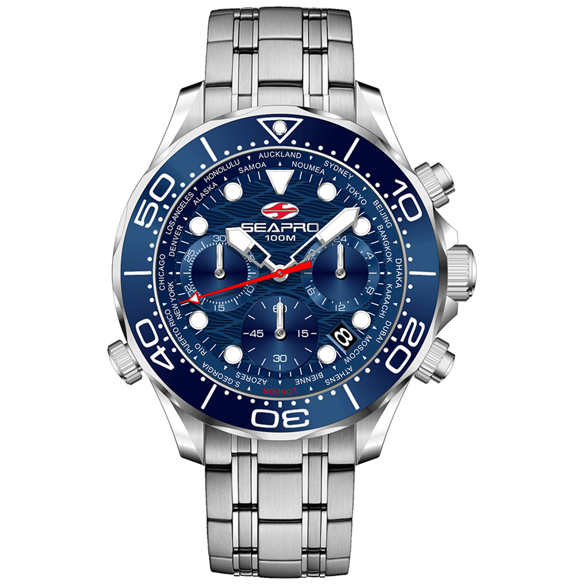 Seapro Mondial Timer Mens Watch SP0152