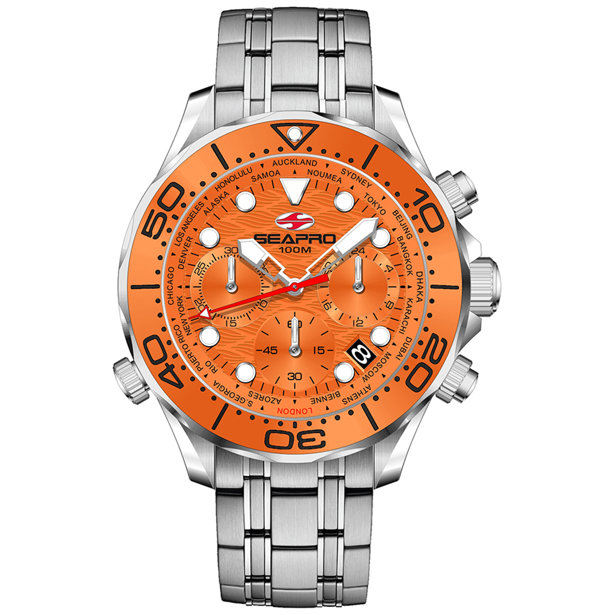Seapro Mondial Timer Mens Watch SP0154