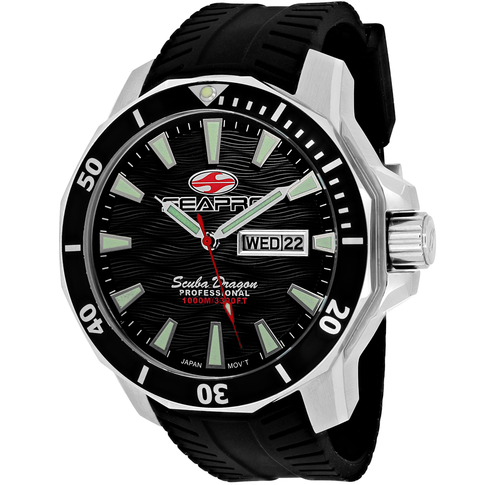 Seapro Scuba Dragon Diver Limited Edition 1000 Meters Mens Watch SP8310