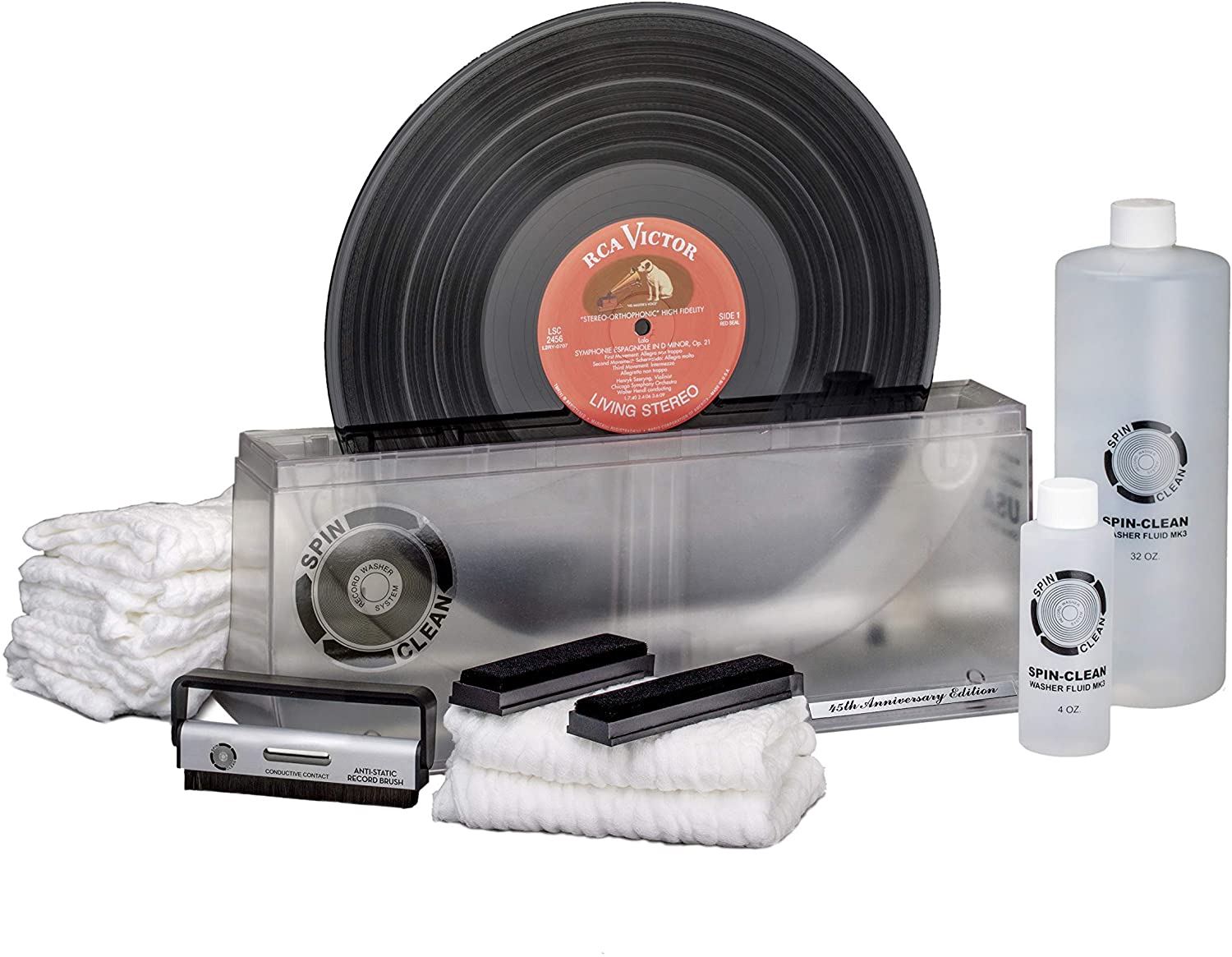Spin Clean Record Washer MKII Package - Limited Edition Clear Album Cleaning System